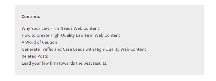 structure of KT blogs