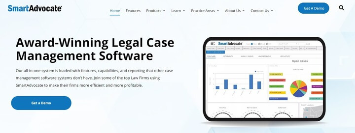 SmartAdvocate Website