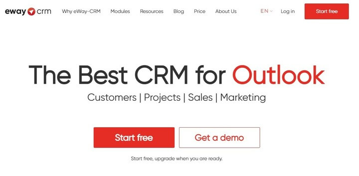 eWay-CRM Website